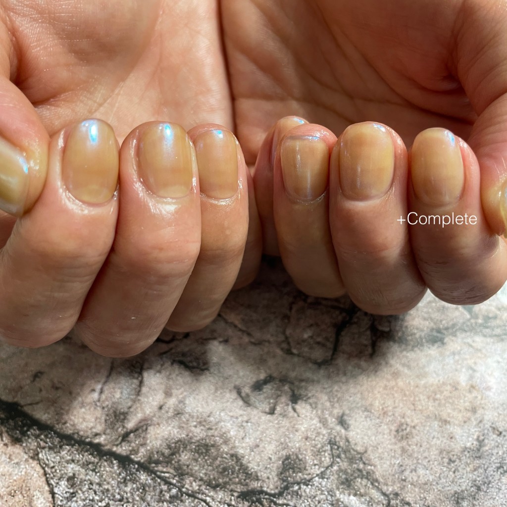 ネイルアートコースの施術例